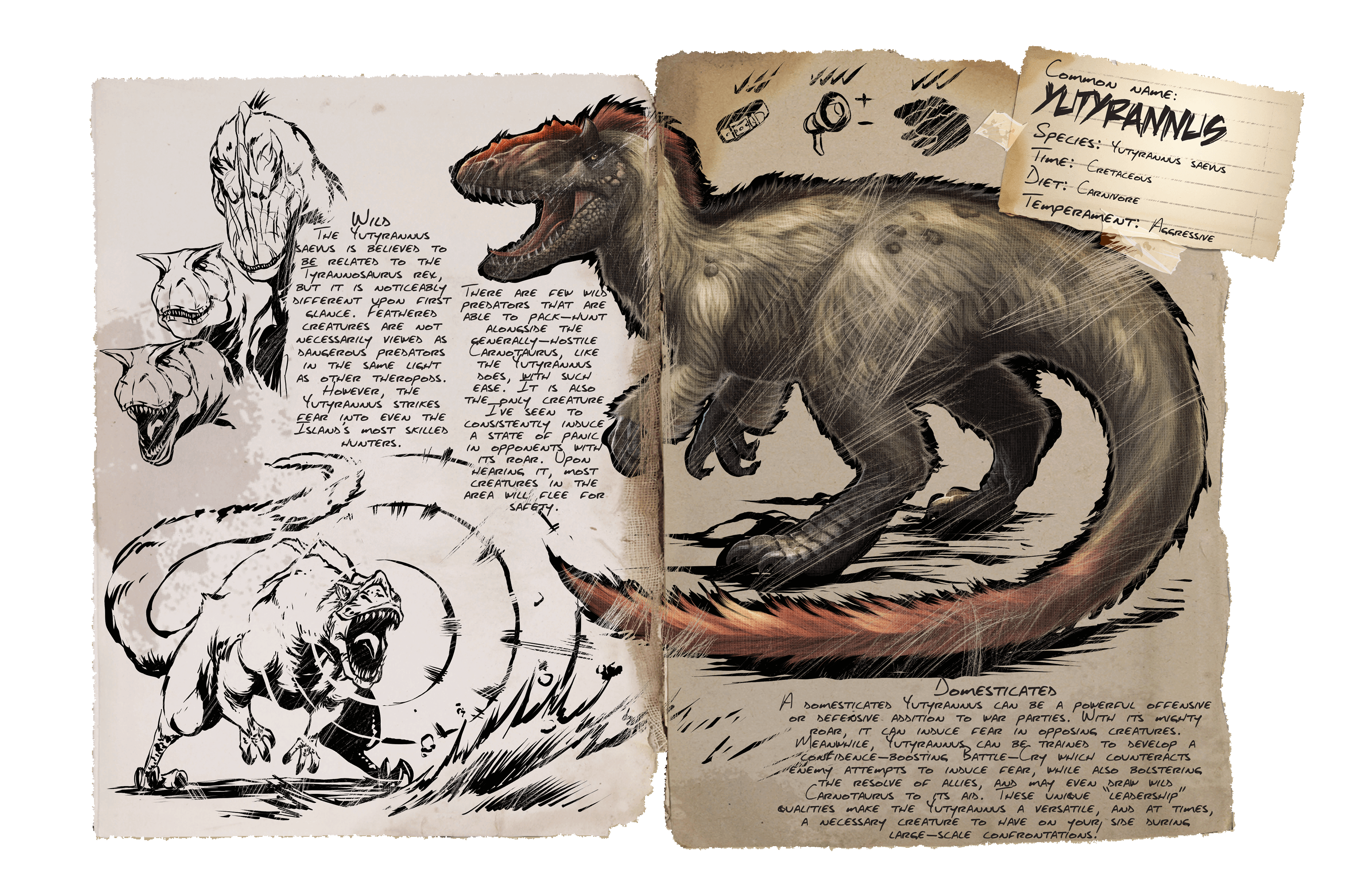 Yutyrannus - Official ARK: Survival Evolved Wiki