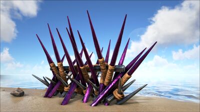 Metal Spike Wall Official Ark Survival Evolved Wiki