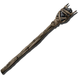 medieval standing torch