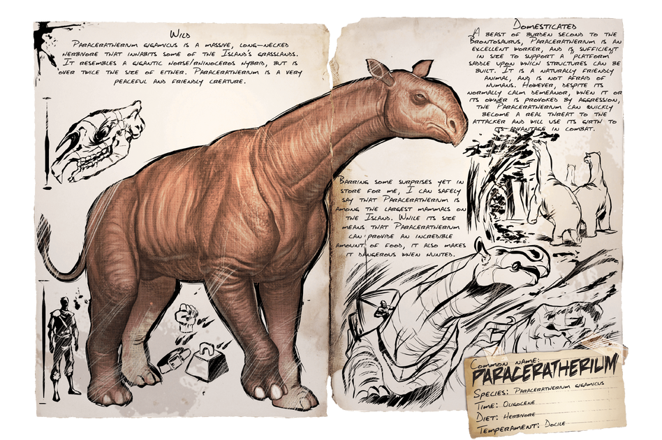 Paraceratherium - ARK: Survival Evolved Wiki