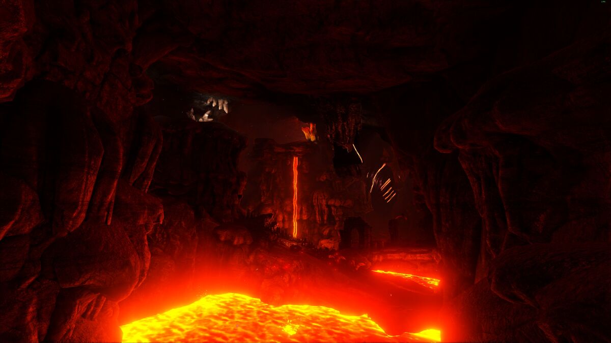 Ark The Island Lava Cave Map Lava Cave - Ark: Survival Evolved Wiki