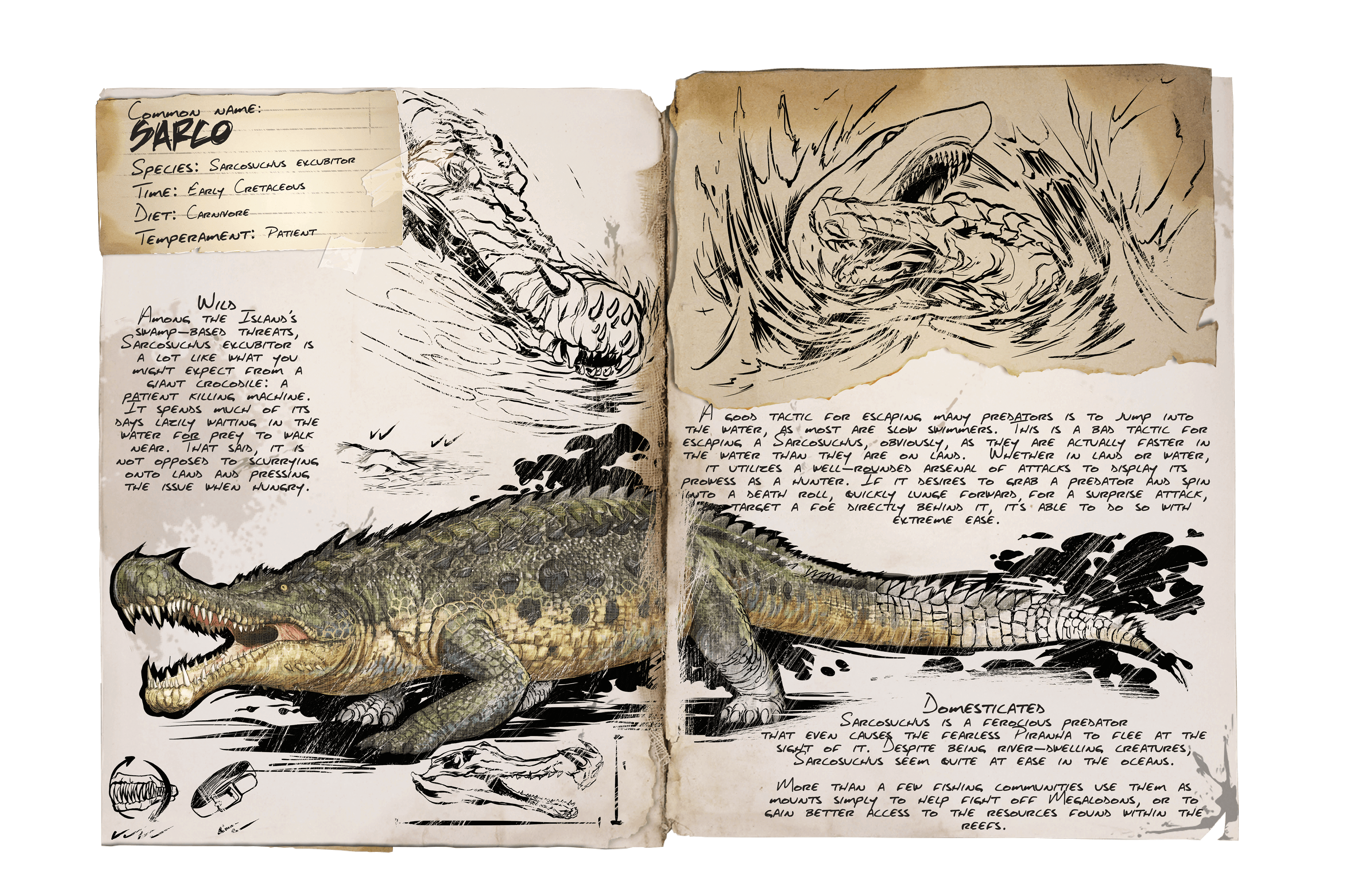 Feces, Bite Marks Flesh Out Giant Dino-Eating Crocs