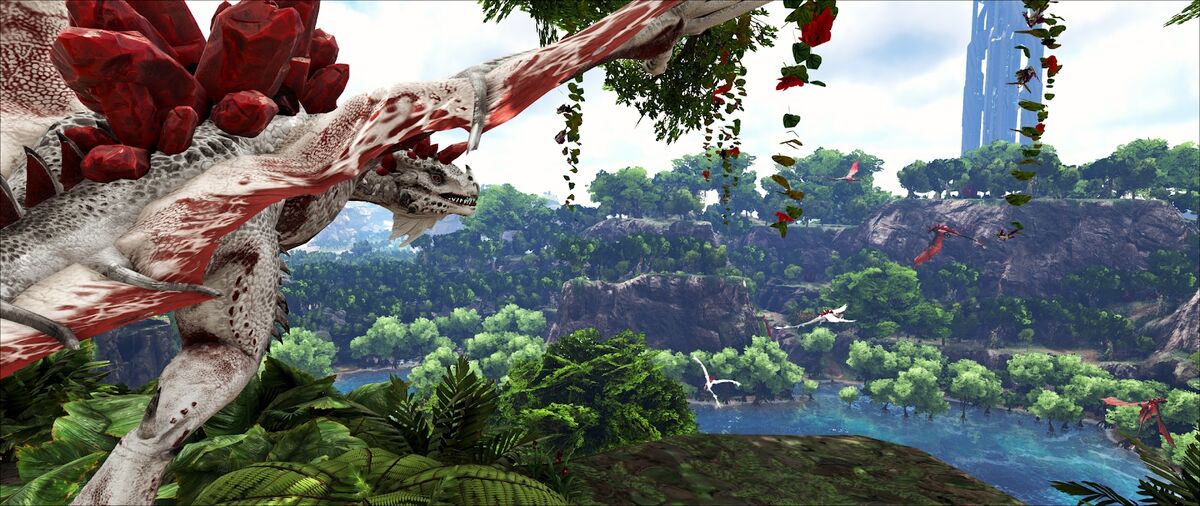Alpha Blood Crystal Wyvern Official Ark Survival Evolved Wiki