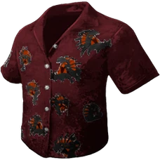 Reaper-Print Shirt Skin