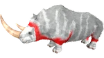 X-Woolly Rhino PaintRegion0