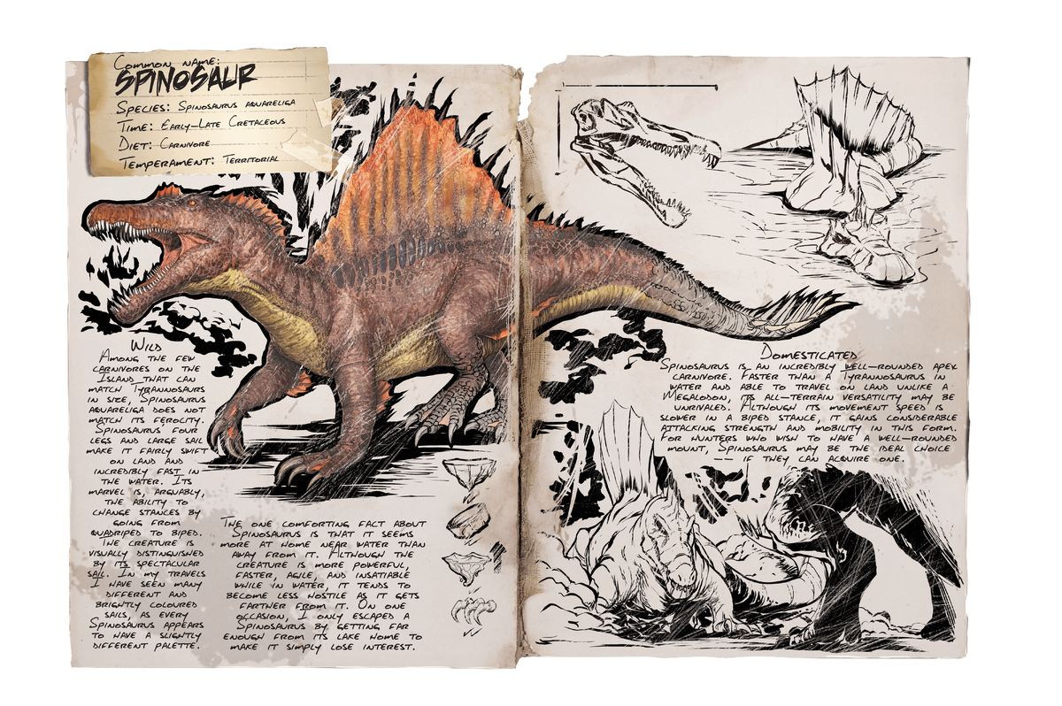 Spino Official Ark Survival Evolved Wiki