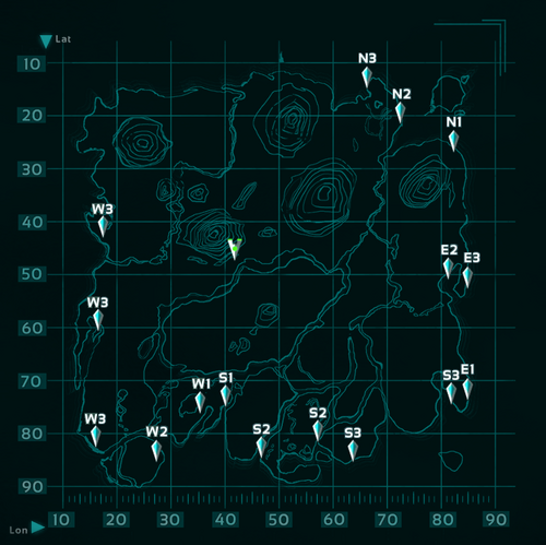 Spawn Loc Map