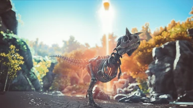 Skeletal Carnotaurus Image