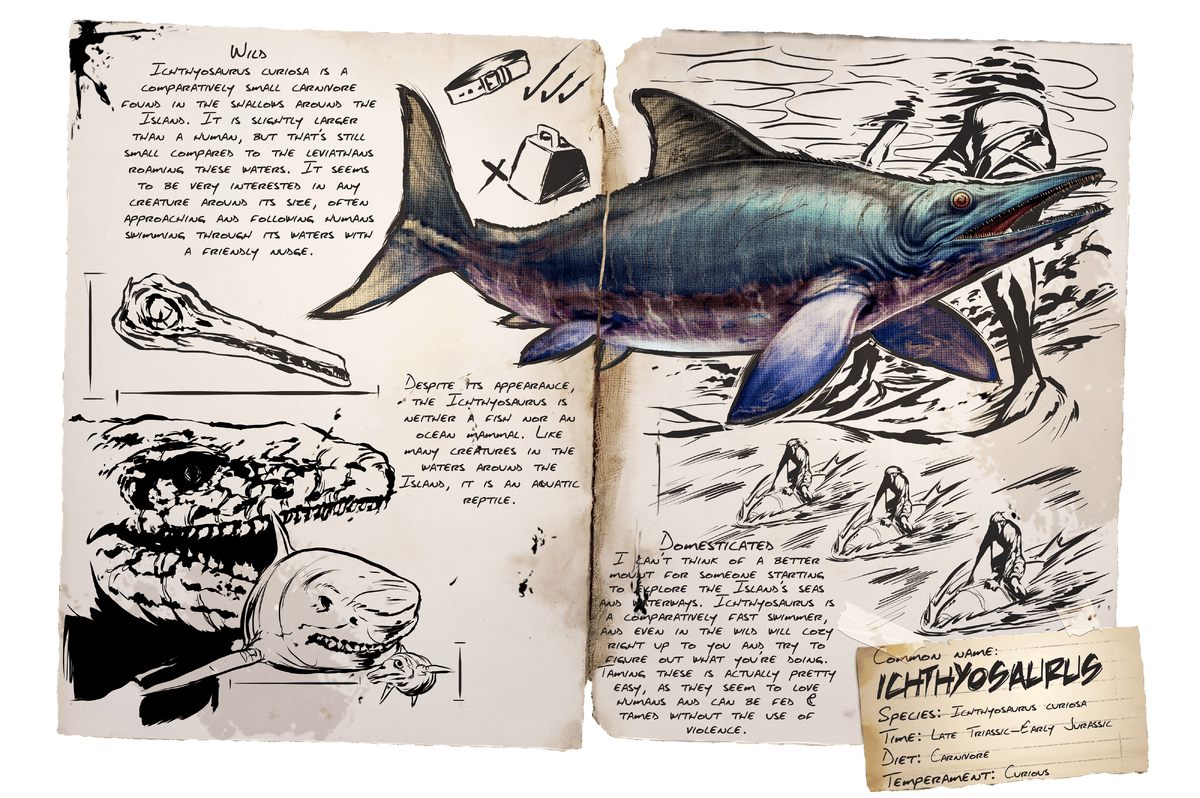 Ichthyosaurus Official Ark Survival Evolved Wiki