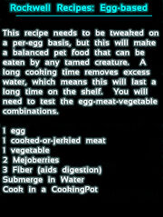 Kibble Recipe