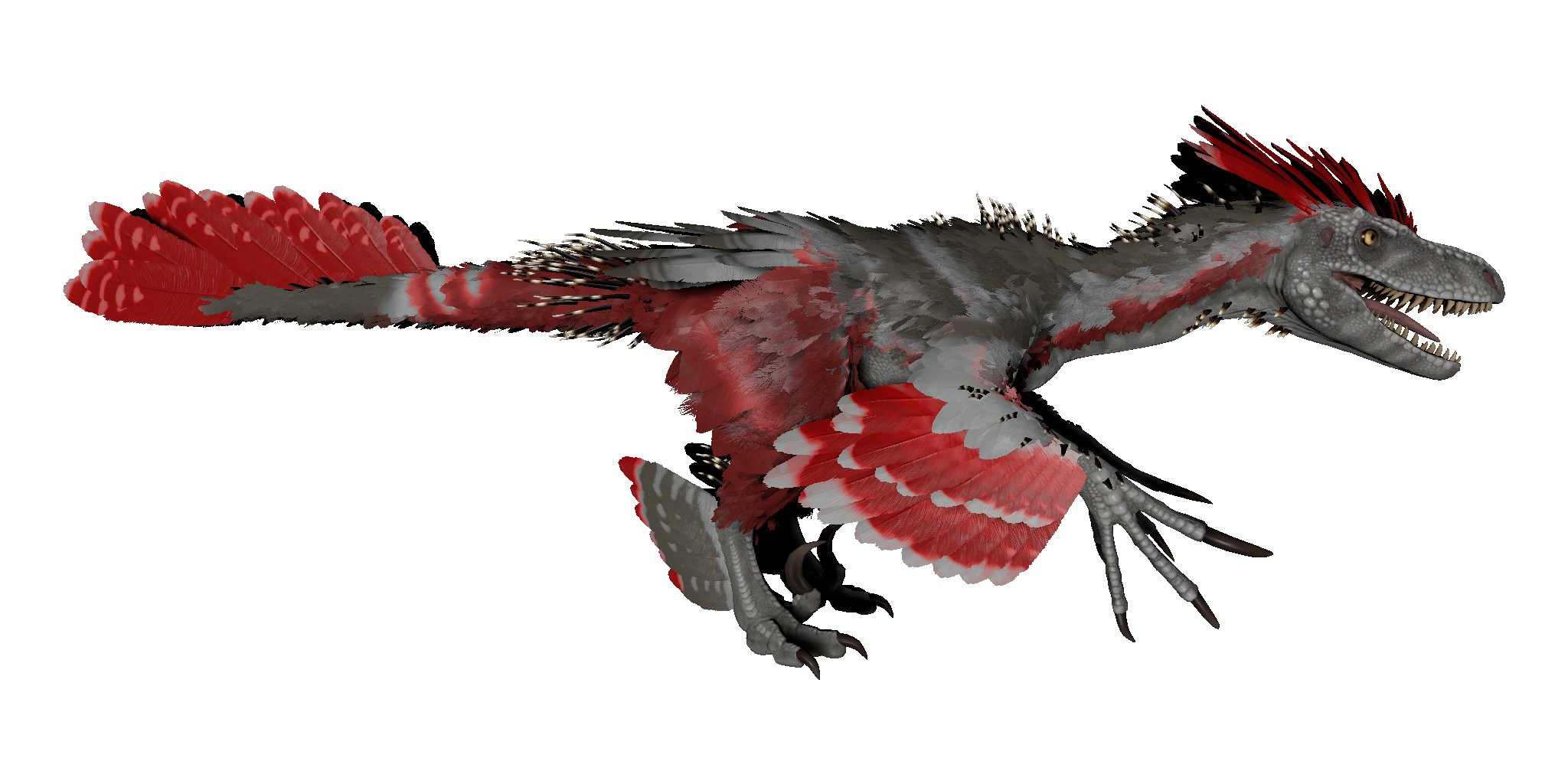 My mutated deinonychus looks like a watermelon 🍉 : r/ARK