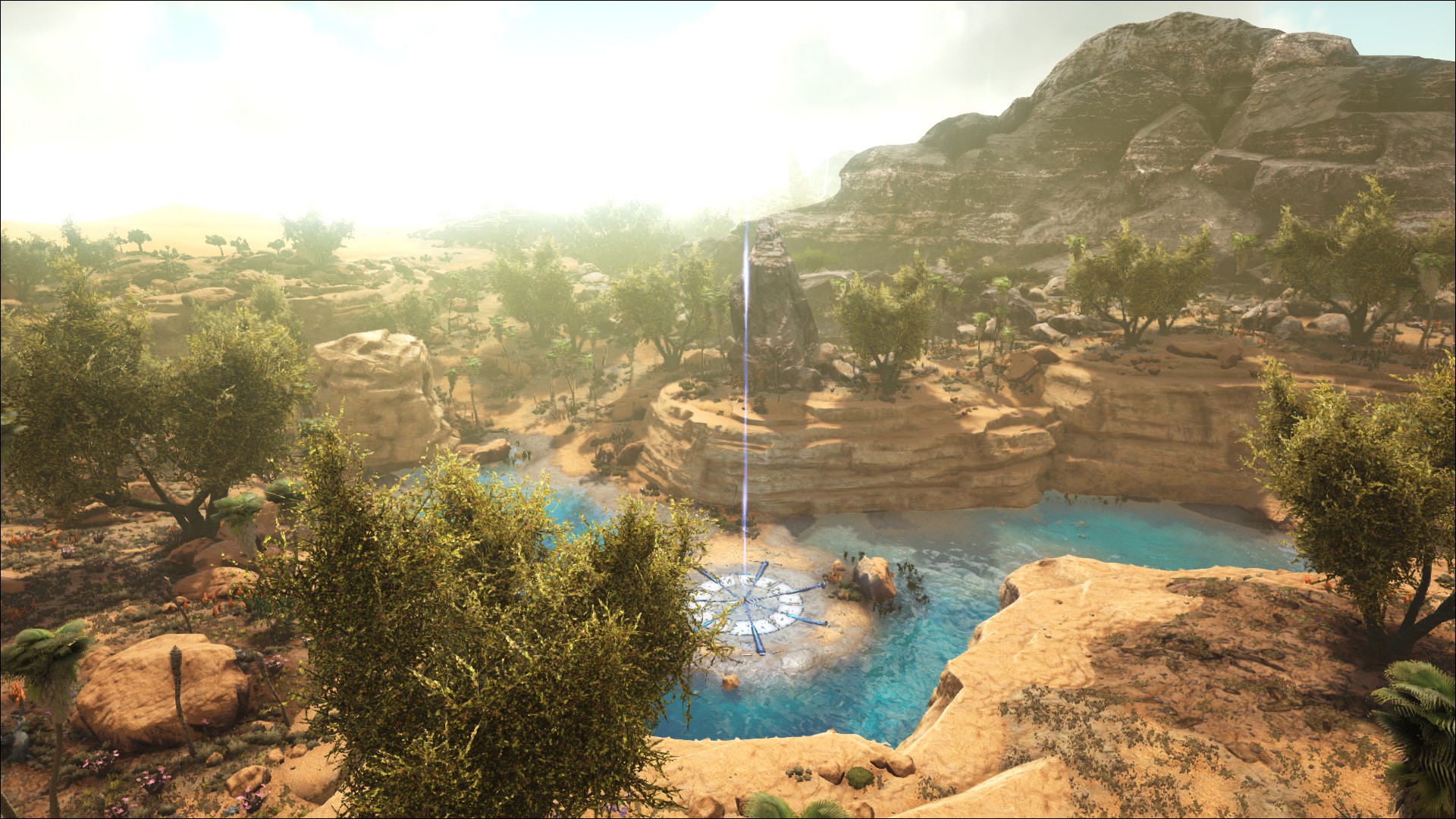 scorched earth ark survival location