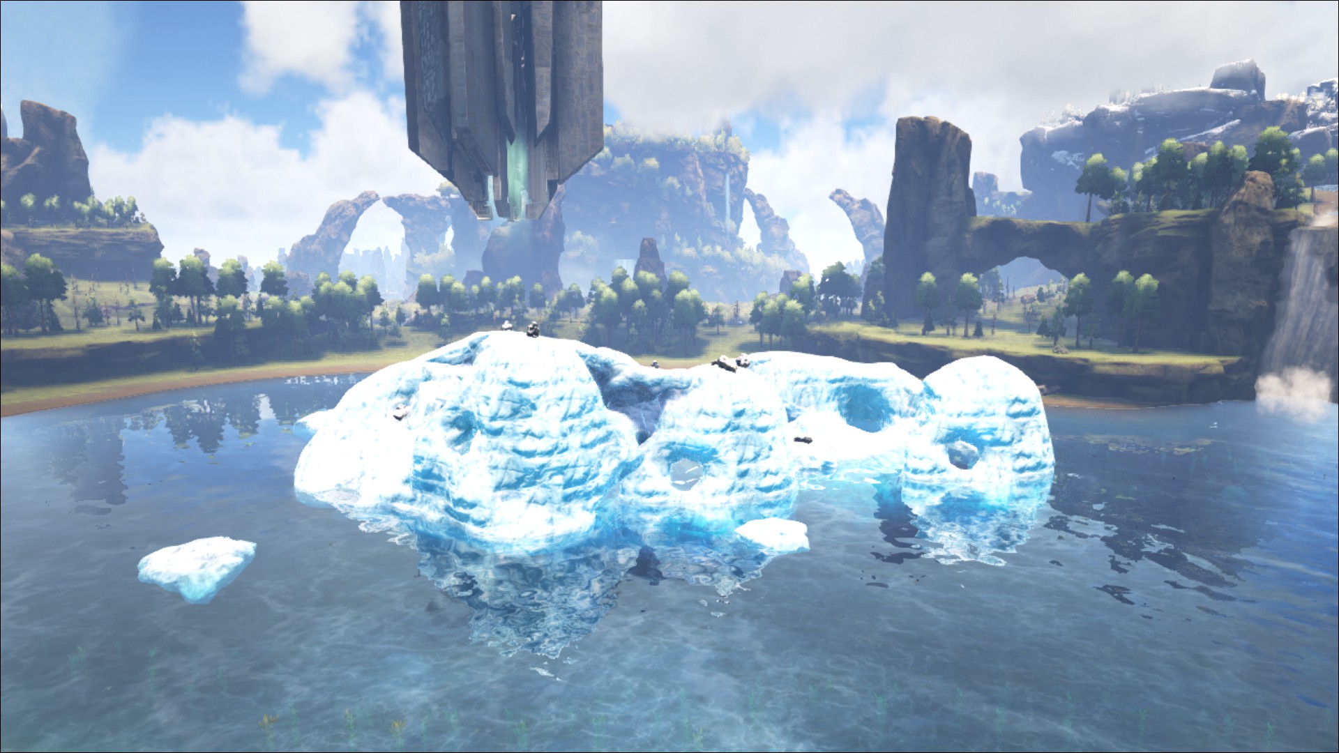 Snowy Grasslands The Center Official Ark Survival Evolved Wiki