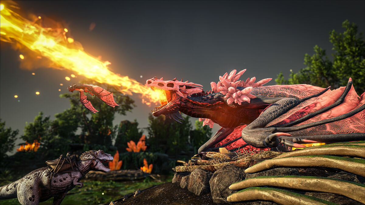 Crystal Wyvern Queen Arena Crystal Isles Official Ark Survival Evolved Wiki
