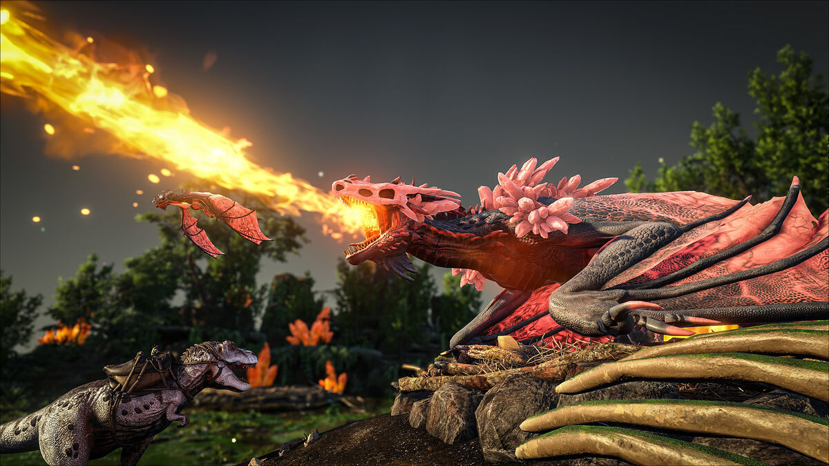 Crystal Wyvern Queen Arena (Crystal Isles) - Official ARK: Survival