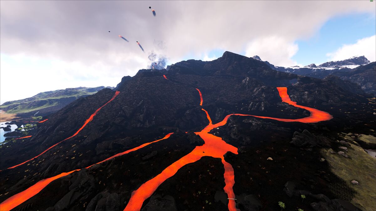 Volcano Plains Ragnarok Ark Survival Evolved Wiki