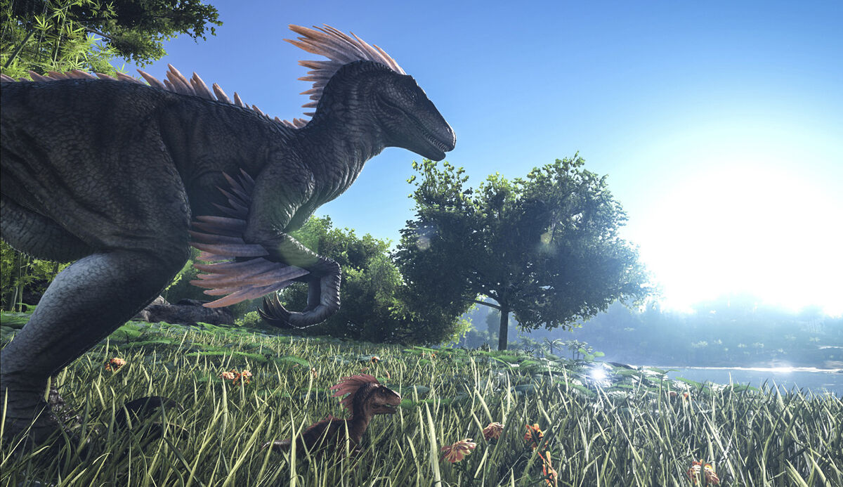 Como Jogar de DINOSSAURO (TUTORIAL)! ARK: Survival Evolved 