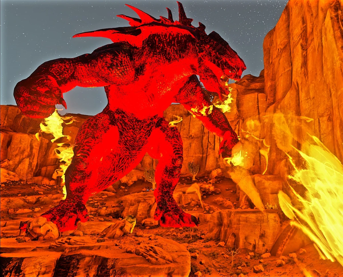 Mod:Primal Fear/Fire Colossus - ARK: Survival Evolved Wiki