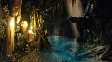 Ark Aberration Cave Map Old Railway Cave (Aberration) - Ark: Survival Evolved Wiki