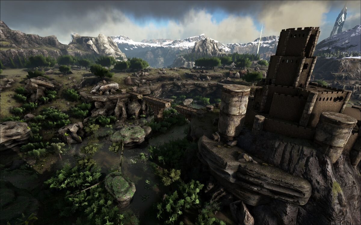The Dead Bluffs Ragnarok Official Ark Survival Evolved Wiki The Dead Bluffs Ragnarok Official Ark Survival Evolved Wiki