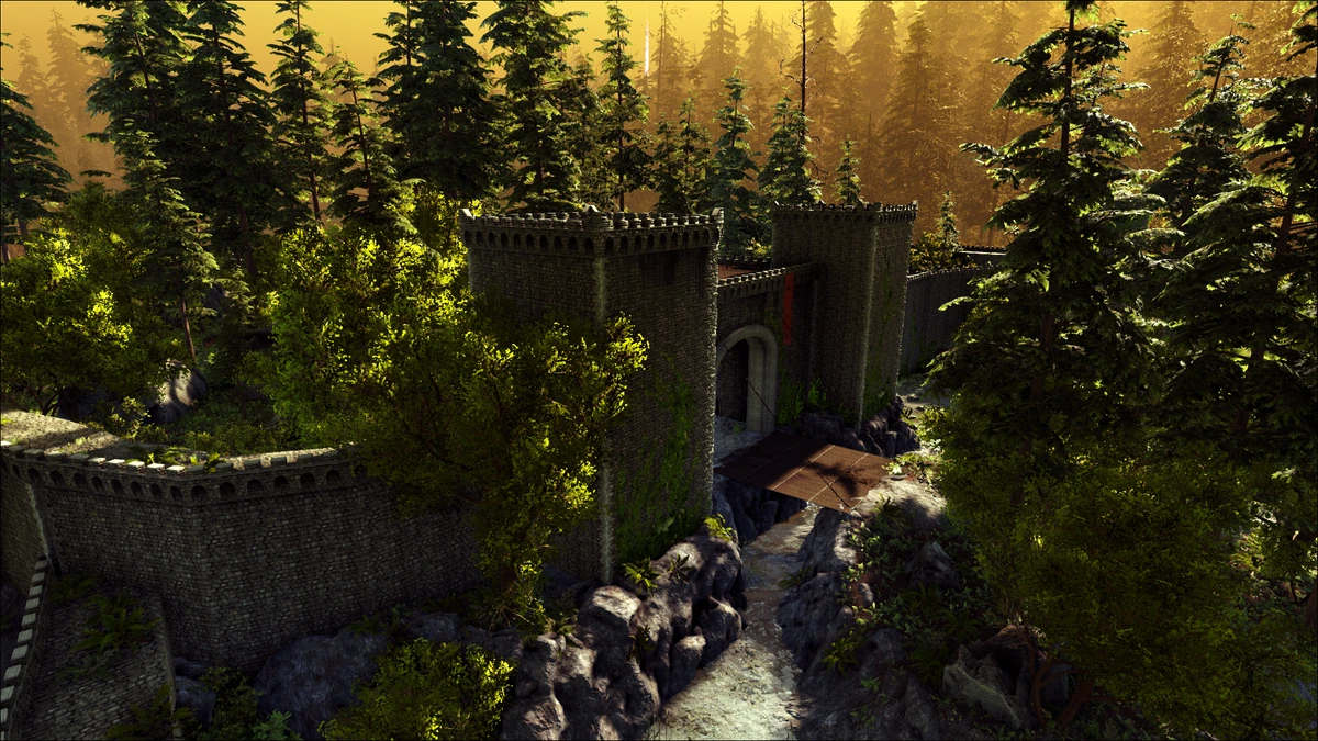 Darkfern Castle (Lost Island) ARK Survival Evolved Wiki