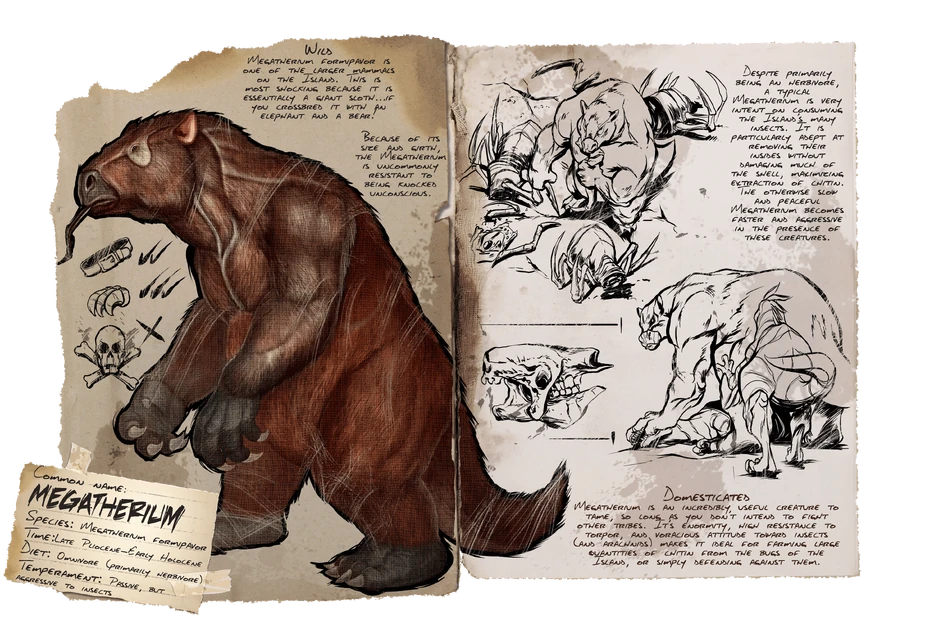 Megatherium - Official ARK: Survival Evolved Wiki