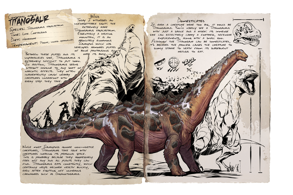 Titanosaur Ark Survival Evolved Wiki Titanosaur Ark Survival Evolved Wiki