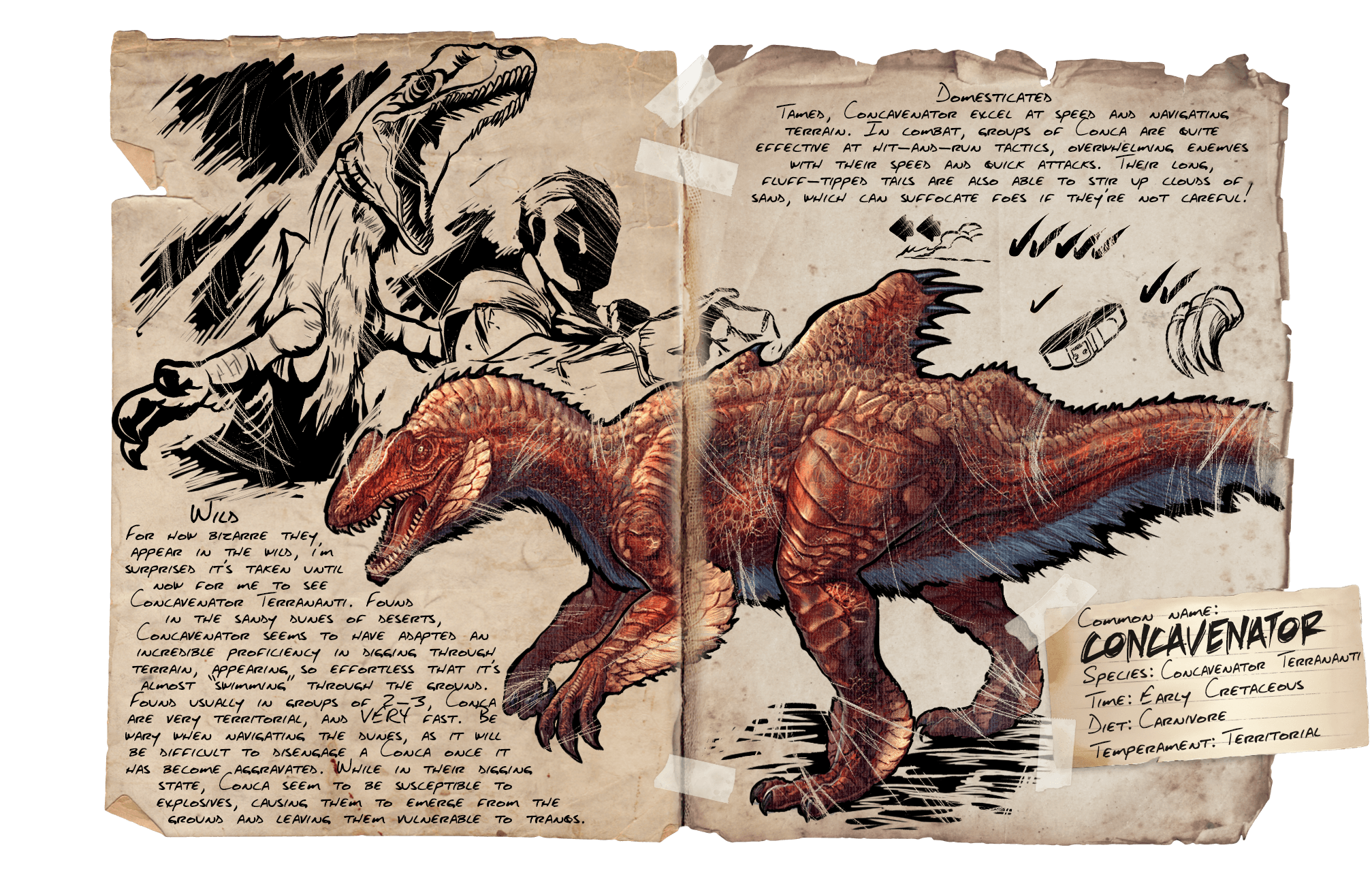 ARK: Survival Evolved Prehistoric Artwork