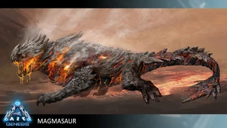 Magmasaur Concept Art
