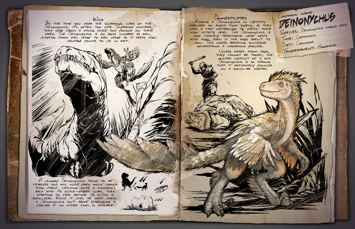 Deinonychus Official Ark Survival Evolved Wiki