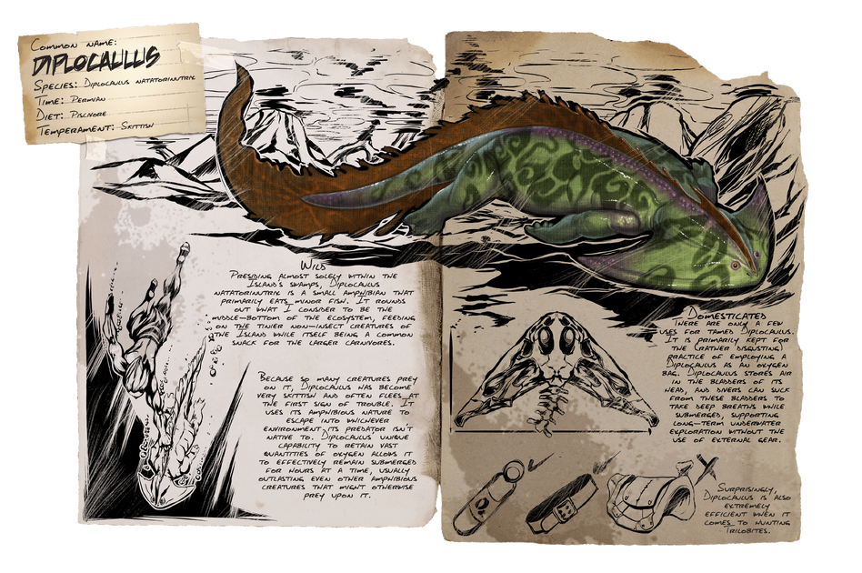 Diplocaulus Ark Survival Evolved Wiki