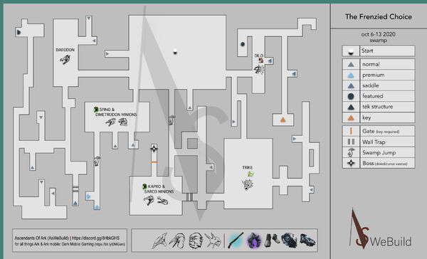Ark Mobile Dungeon Map This Week Dungeons (Mobile)/Archived - Ark: Survival Evolved Wiki