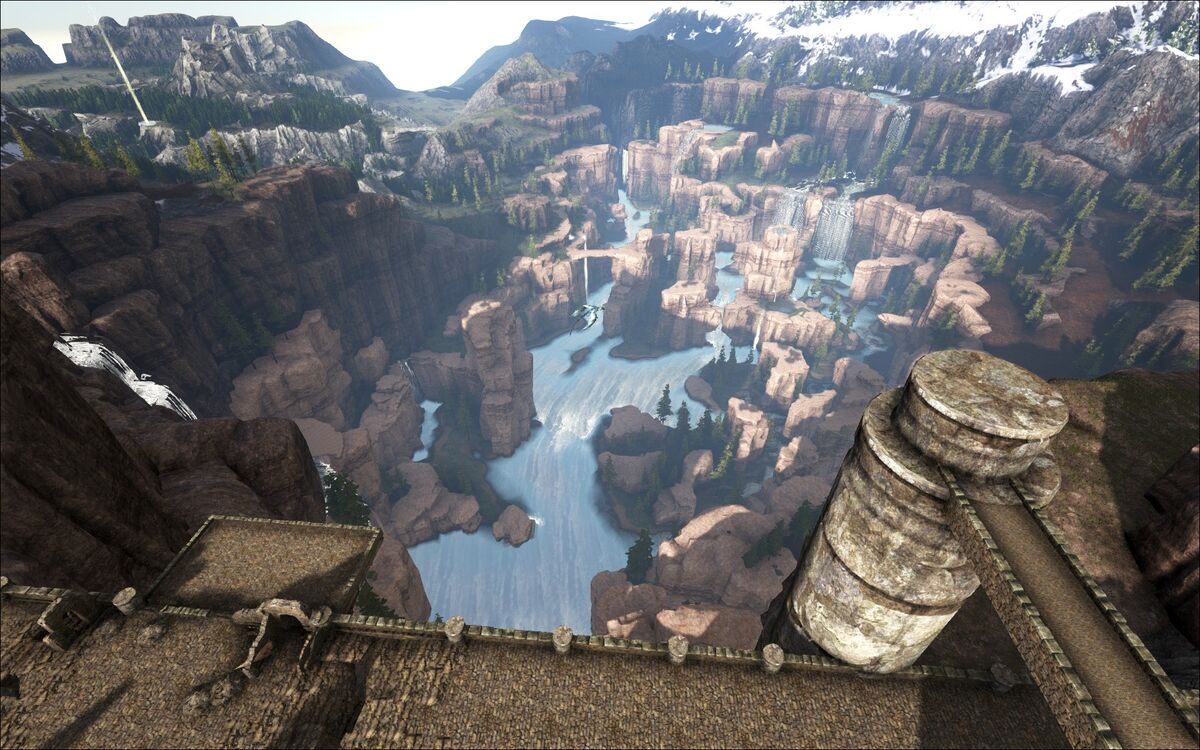 Central Canyon Ragnarok Official Ark Survival Evolved Wiki