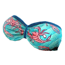 Crab Fest Swim Top Skin