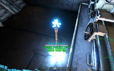 Стоячий Факел, заправленный Гелем Удильщика