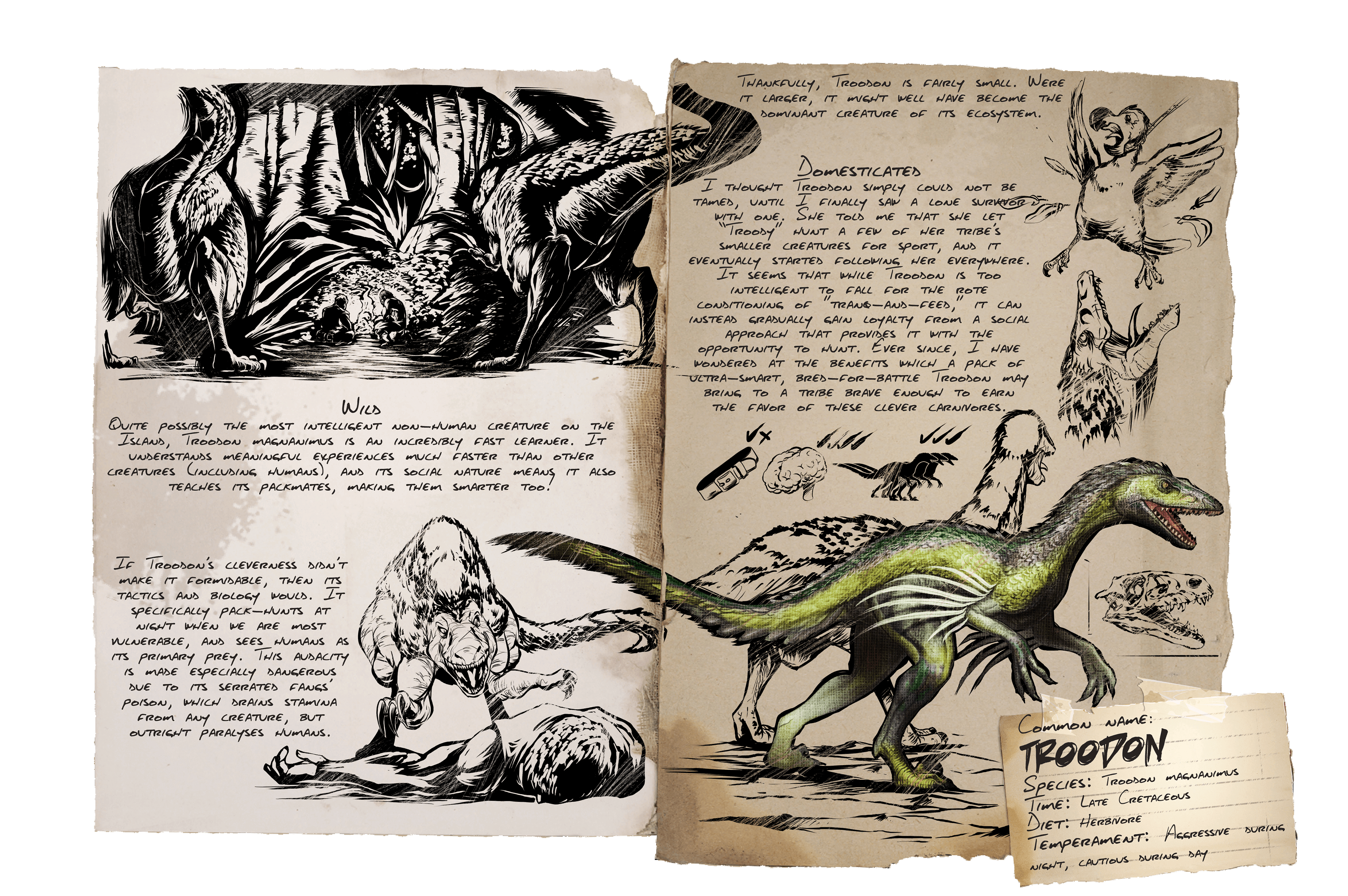 Troodon - ARK: Survival Evolved Wiki