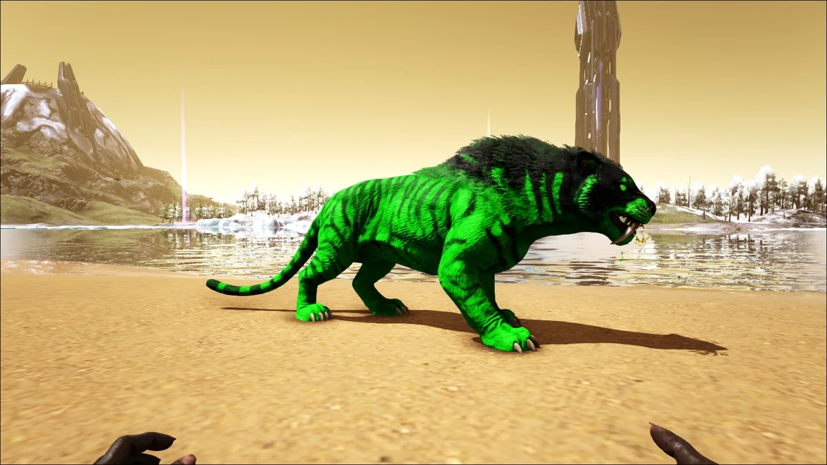 ModPrimal Fear/Toxic Sabertooth ARK Survival Evolved Wiki