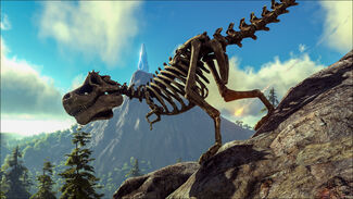 Skeletal Rex Official Ark Survival Evolved Wiki - t rex skeleton roblox id