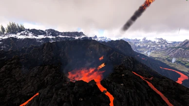 Volcano Tippy Top (Ragnarok) - ARK: Survival Evolved Wiki