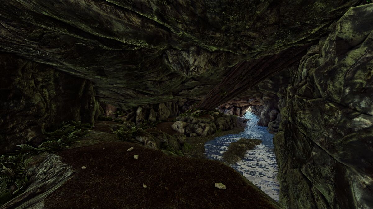 Ark The Center Redwood Cave Fallen Redwood Cave (Ragnarok) - Ark: Survival Evolved Wiki