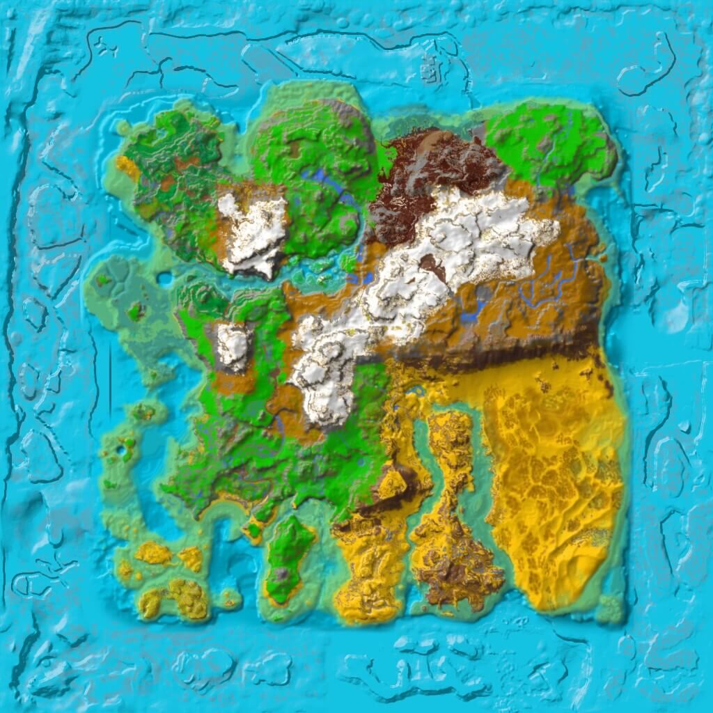 Tapejara Ark Spawn Map