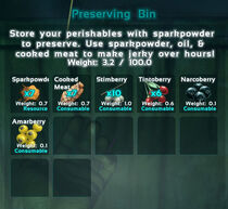 Screenshot Inventory PreservingBin