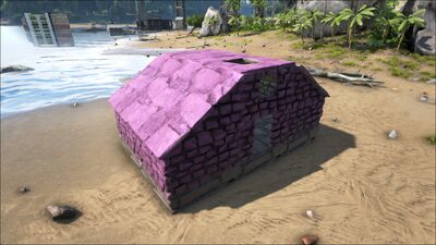 Sloped Stone Roof Official Ark Survival Evolved Wiki