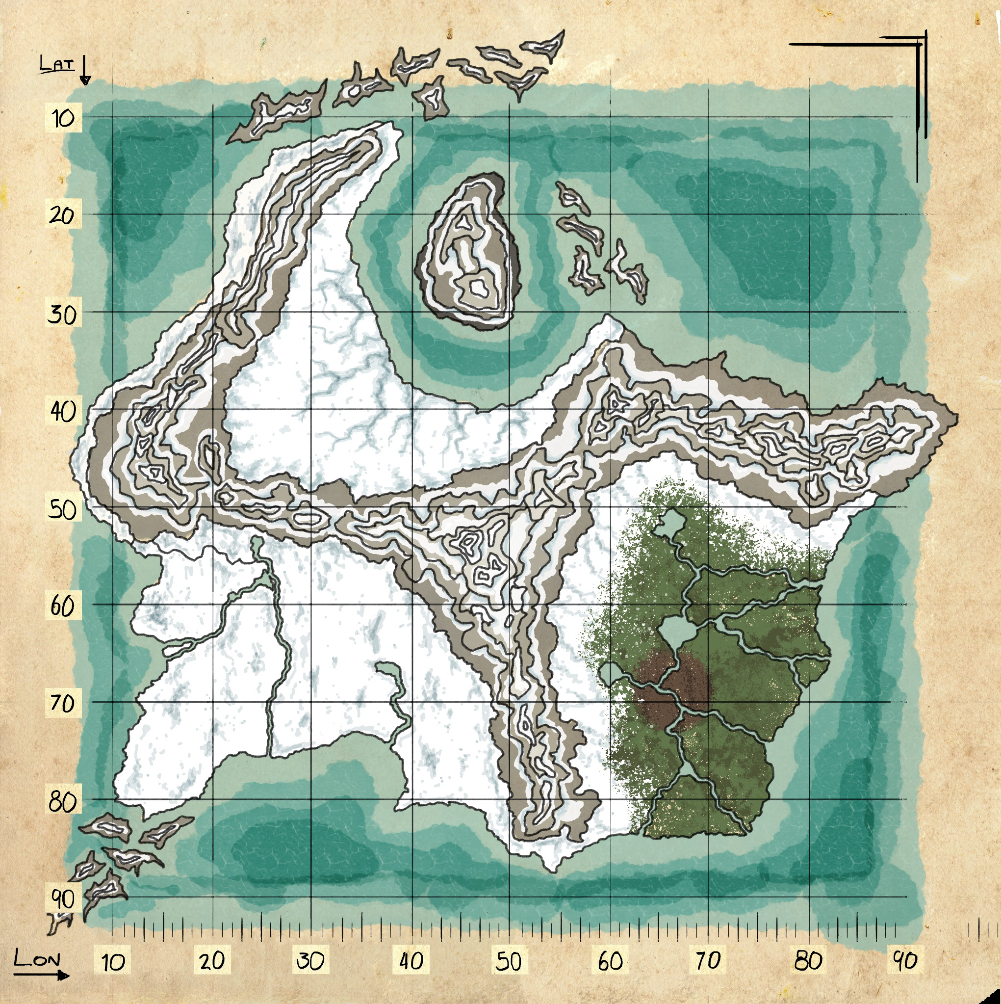 Mod Glacius Explorer Map Ark Survival Evolved Wiki