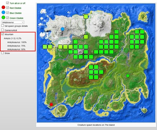 Ark Wiki Ragnarok Spawn Map Spawn Map Instruction Manual - Ark: Survival Evolved Wiki