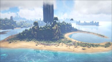 Tropical Island South The Center Official Ark Survival Evolved Wiki