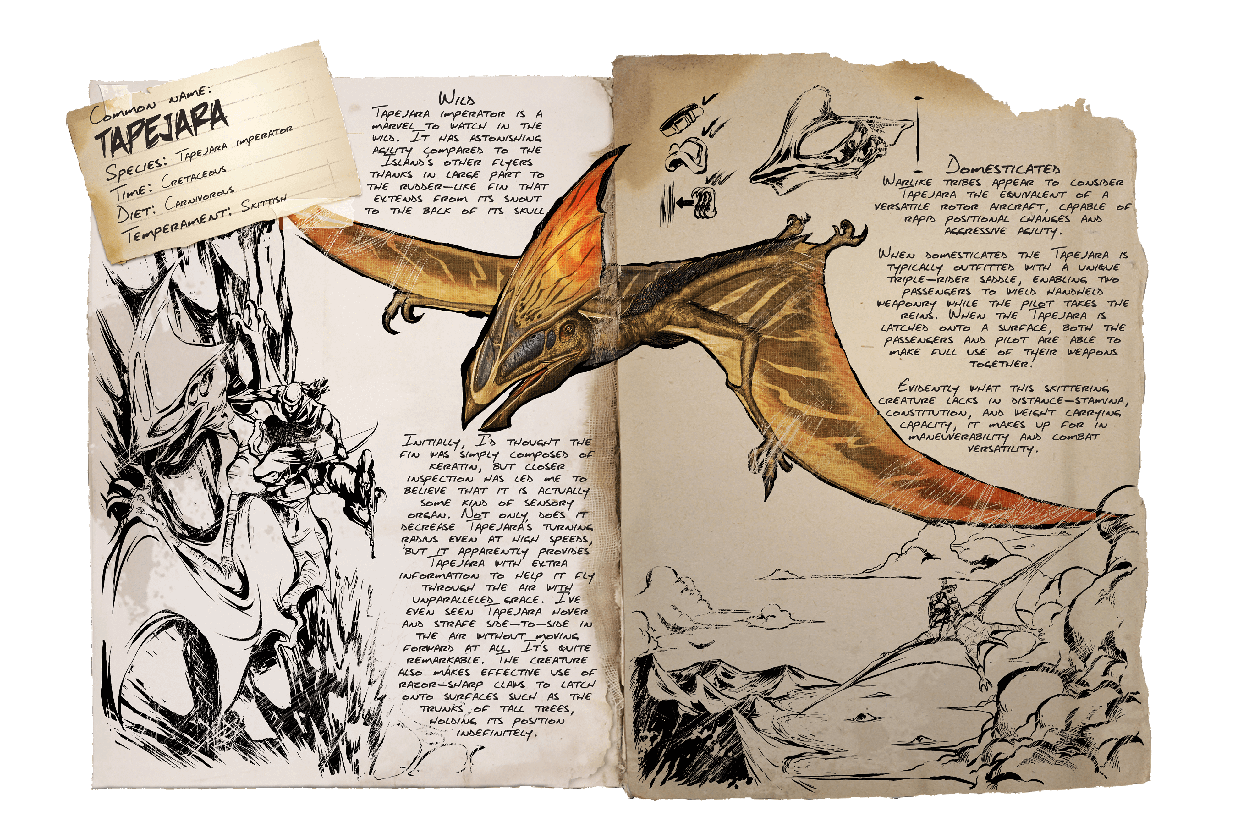 Tapejara Official Ark Survival Evolved Wiki