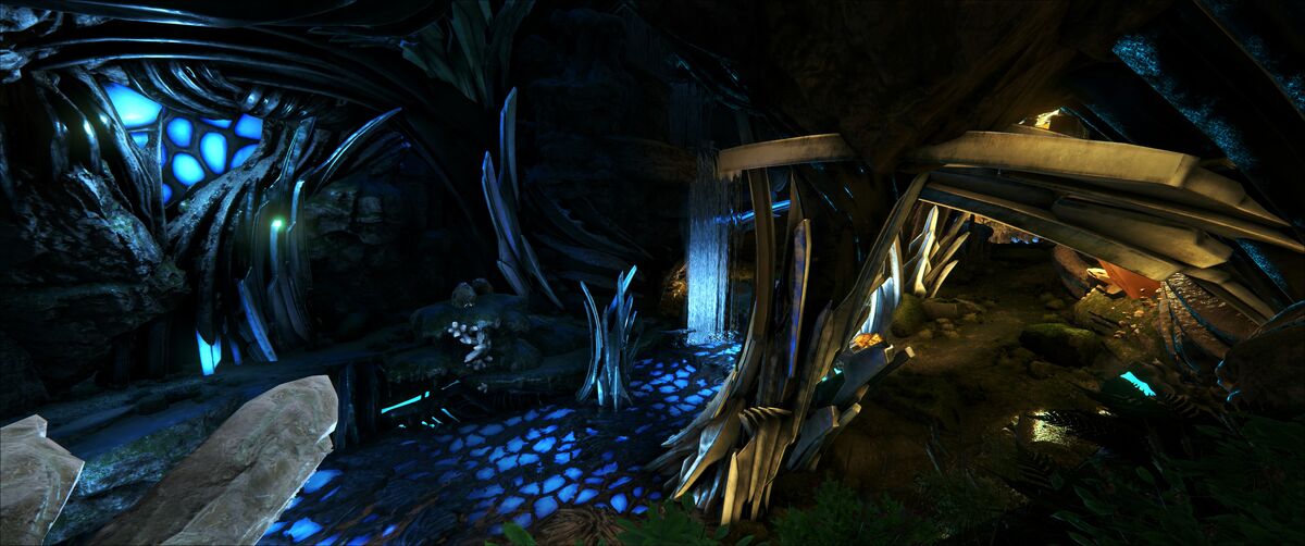 Ark Extinction Ice Cave Location Forest Cave (Extinction) - Ark: Survival Evolved Wiki