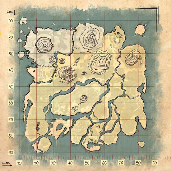 The Island Map