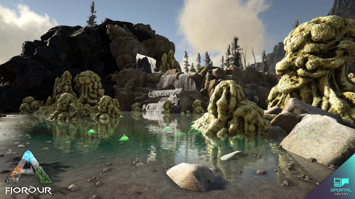 ModFjordur/Balheimr Sulfur Pools ARK Survival Evolved Wiki